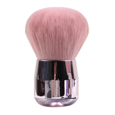 Rose golden metal handle soft nail dust brush