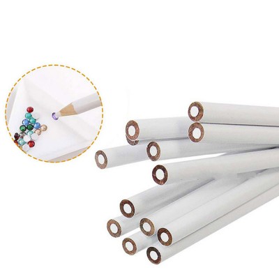 Wholesale White handle nail art wax pencil for crystal