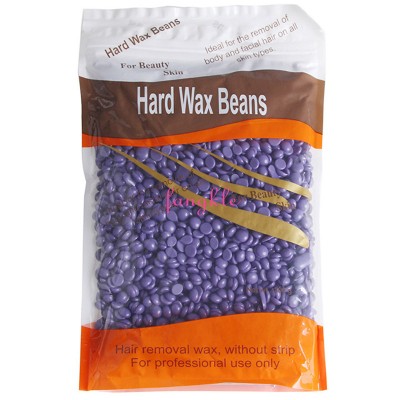 300g peel off hair removal depilatory hard wax bean without stripes